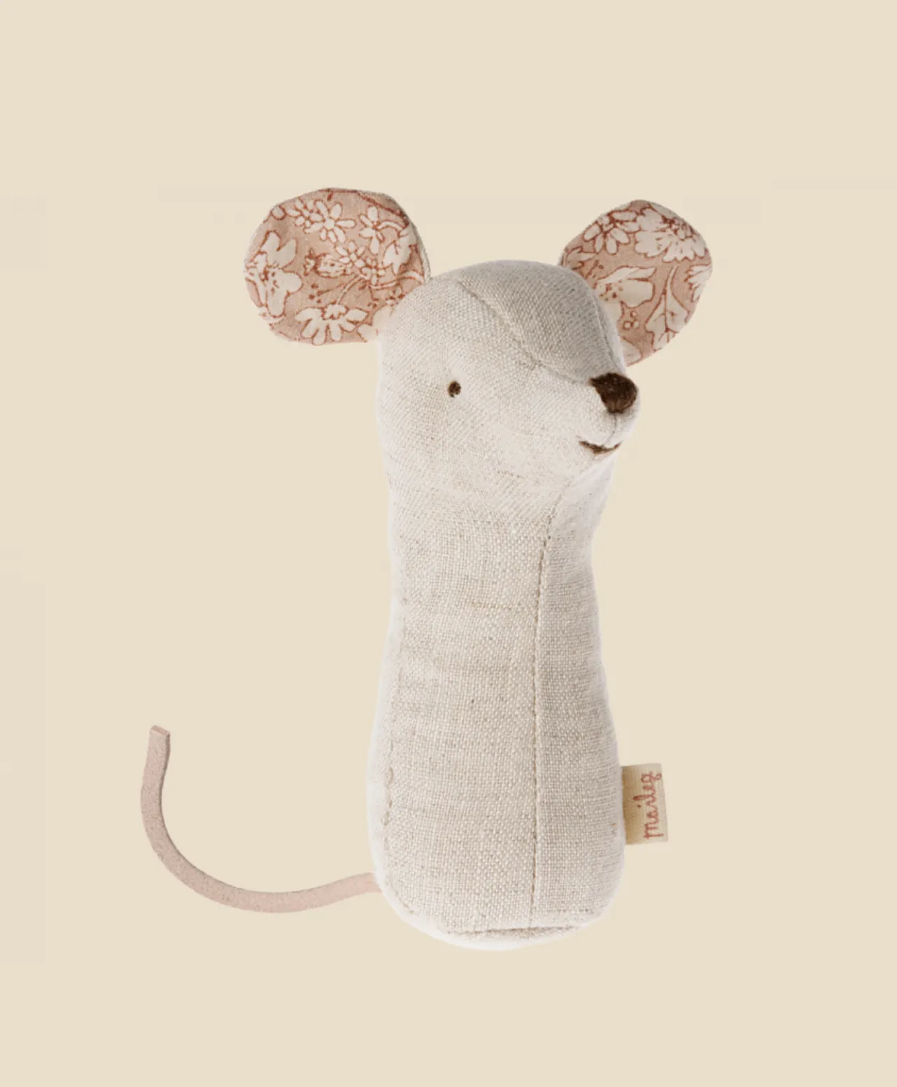 Maileg Lullaby Friend Rattles, Mouse -  Nature Odin Parker