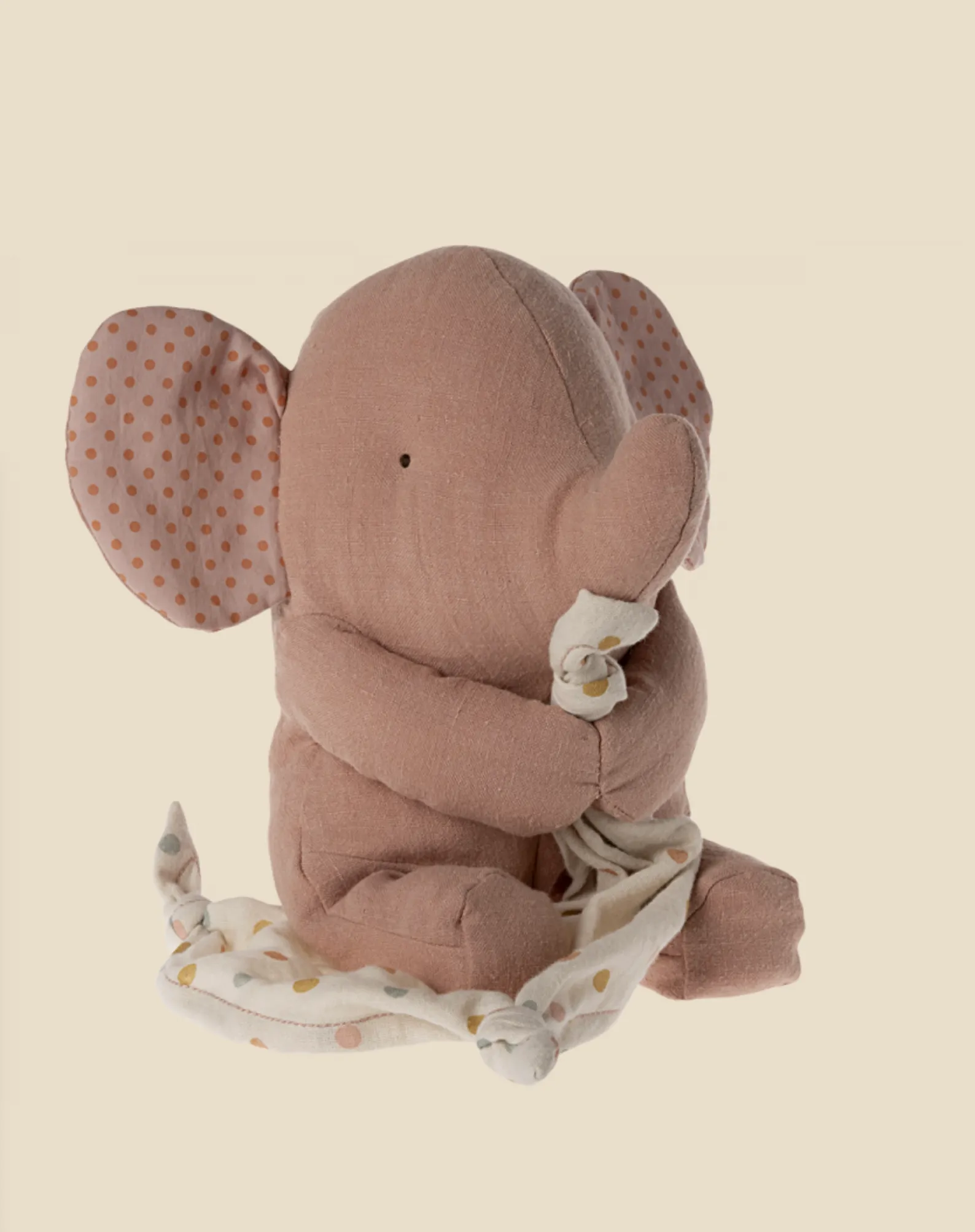 Maileg Lullaby Friends - Elephant - Old Rose (Plays Music) Odin Parker