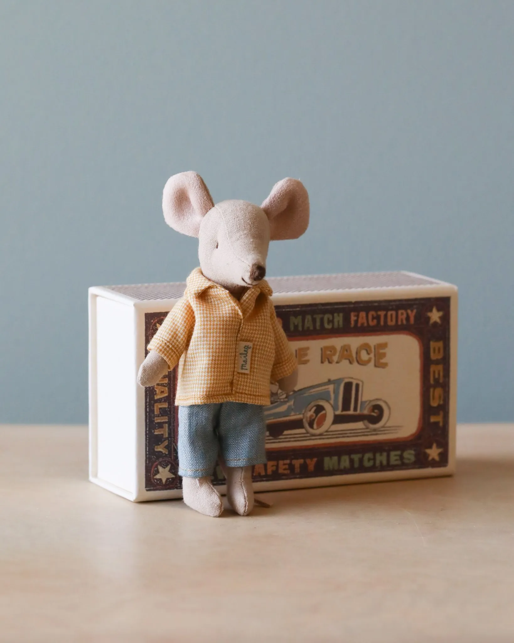 Maileg | Mouse in a box - Big Brother Odin Parker