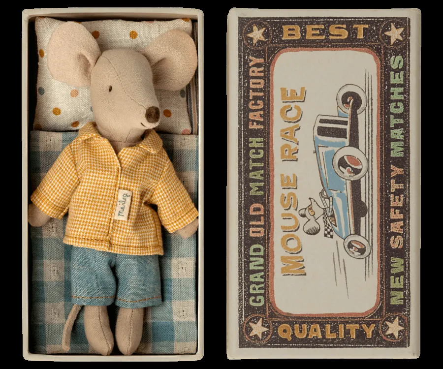 Maileg | Mouse in a box - Big Brother Odin Parker