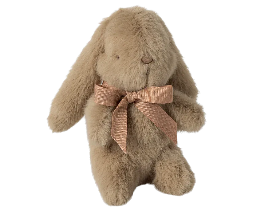 Maileg Plush Bunny, Mini - Dusty Brown Odin Parker