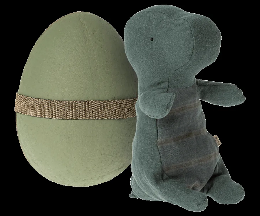 Maileg | Small Gantosaurus in egg - Green Odin Parker