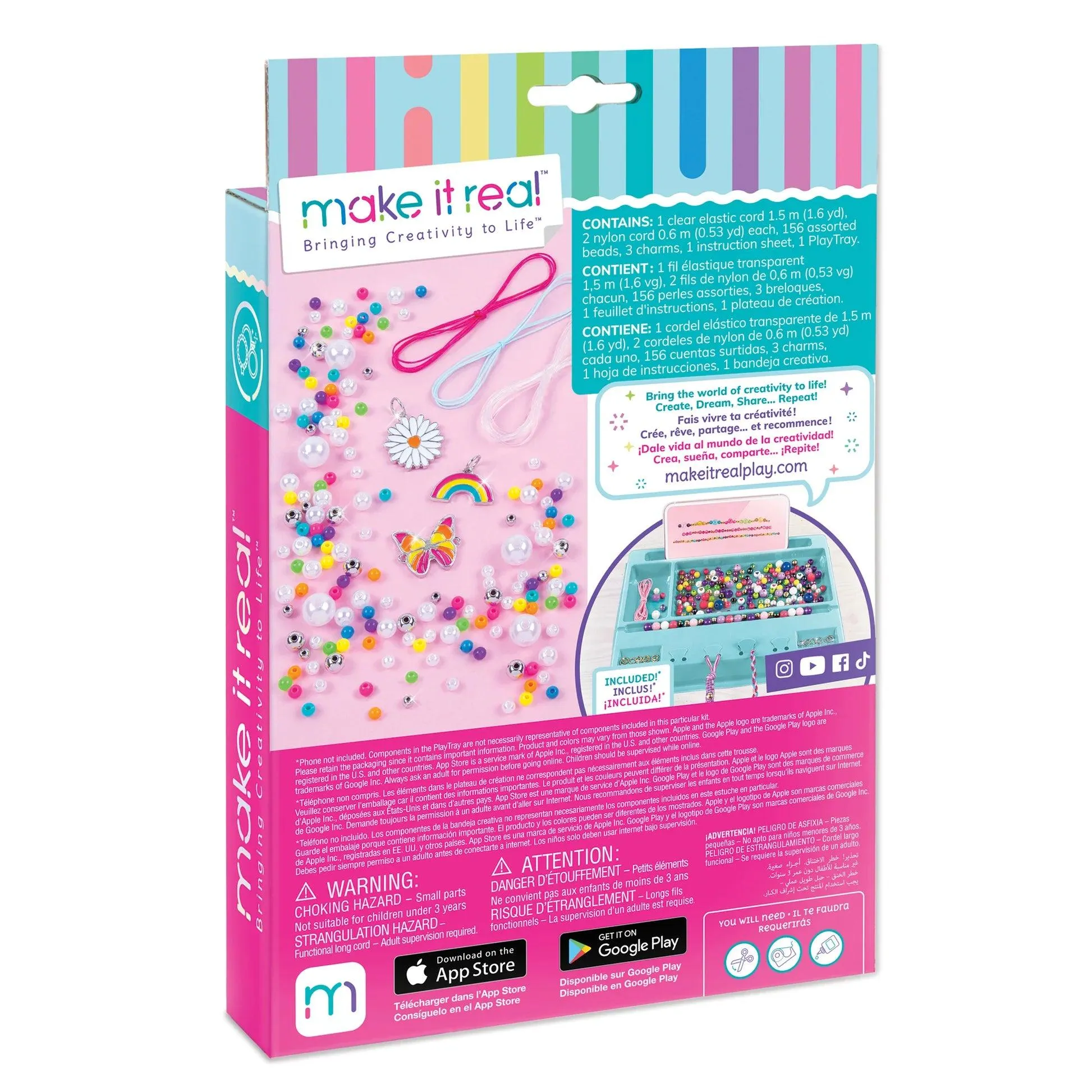 Make it Real 1216 - Rainbow Treasure Bracelet Kit