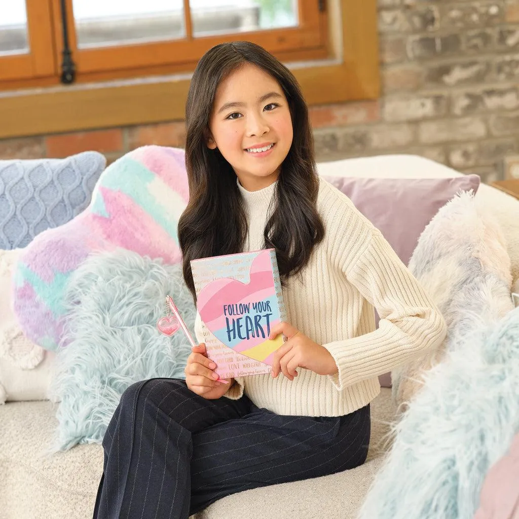 Make it Real 3C4G Follow Your Heart Journal and Pen Set