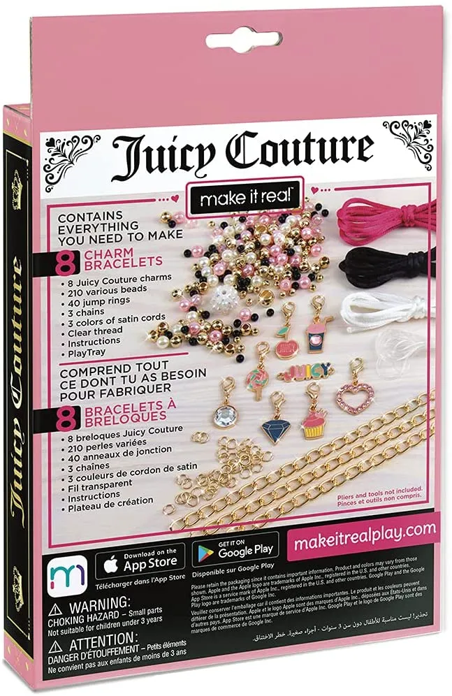 Make It Real 4432 Jewellery Making Sets for Children, Multi-Coloured