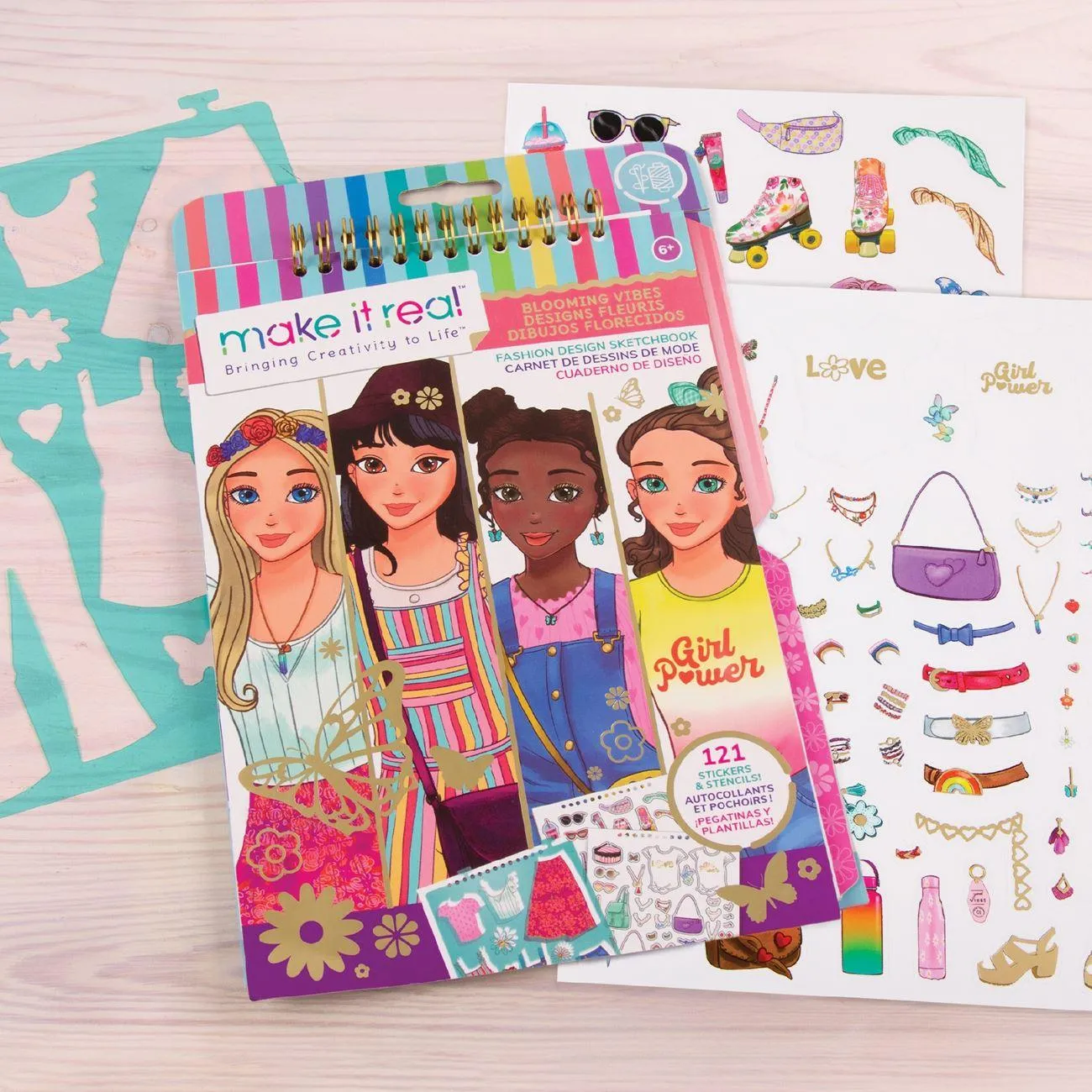 Make it Real Blooming Vibes Sketchbook
