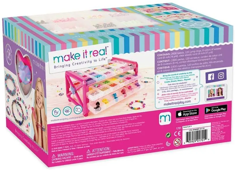 Make It Real Ultimate Jewellery Station (2,600 Pcs)