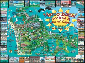 Marco Island, FL (1463pz) - 1000 Piece Jigsaw Puzzle White Mountain