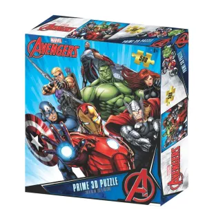 Marvel Avengers Prime 3D 500 Piece Puzzle