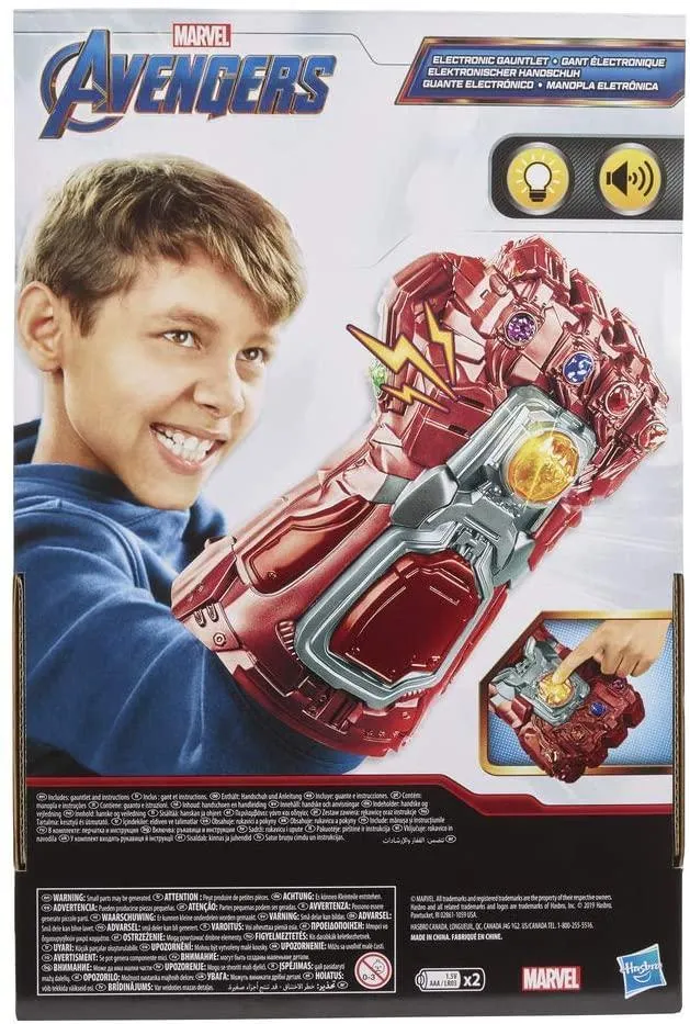 MARVEL Avengers Red Electronic Gauntlet