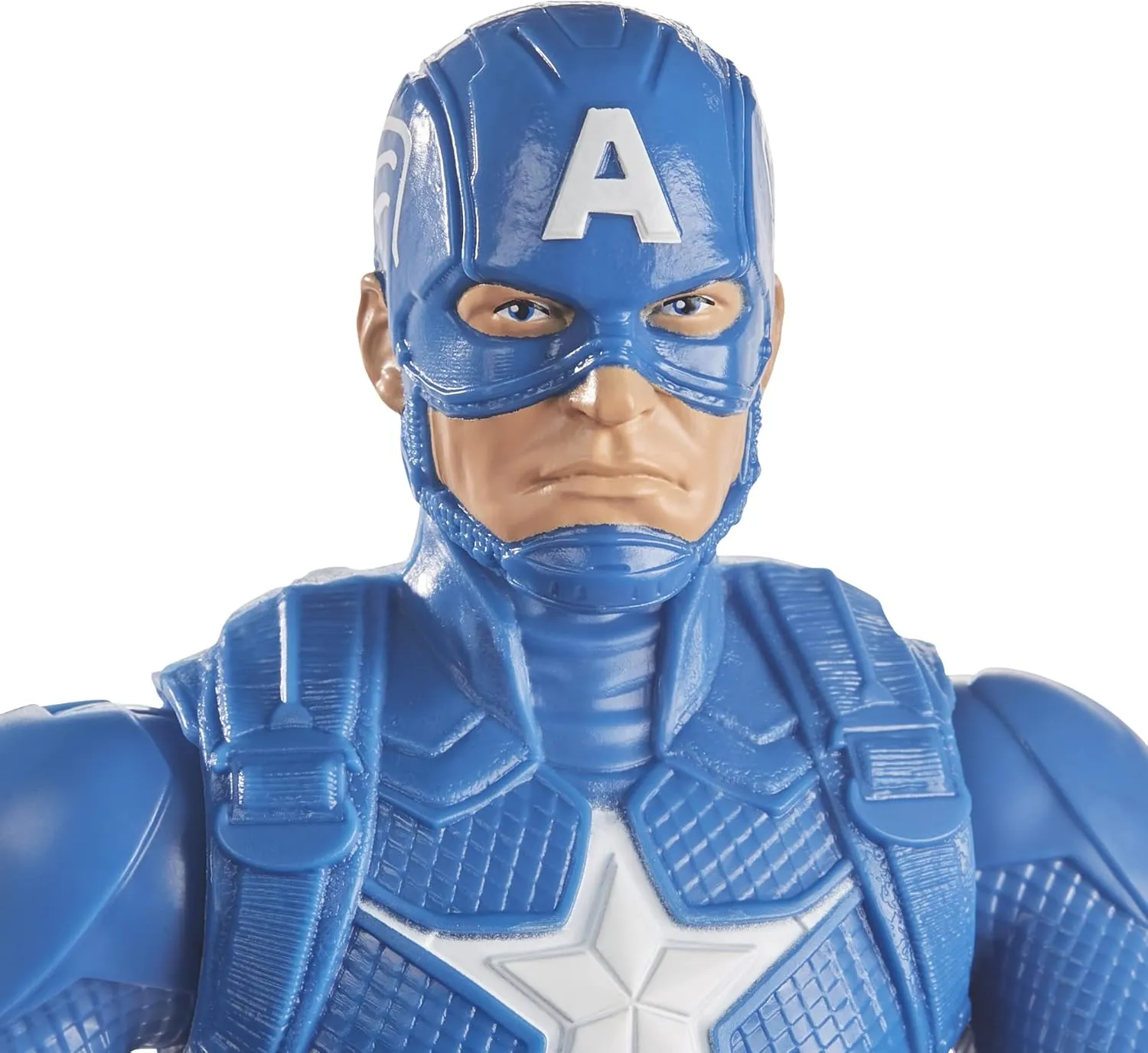 Marvel Avengers Titan Hero Series Captain America 12” Action Figure - Poseable Superhero Toy for Kids Ages 4 