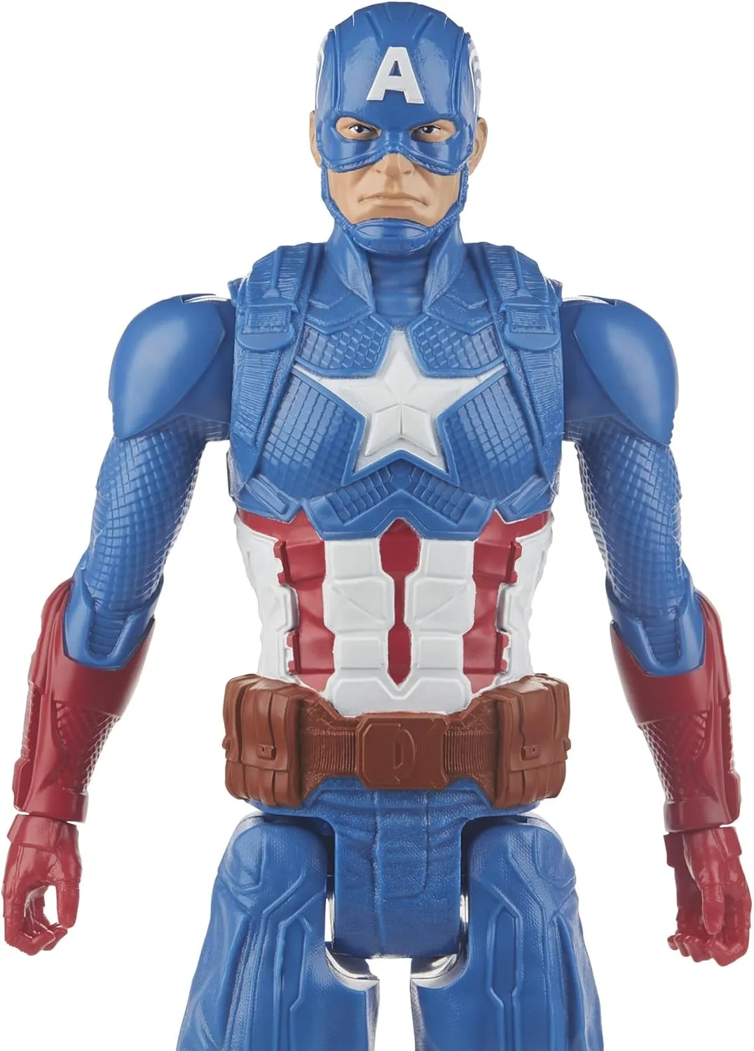 Marvel Avengers Titan Hero Series Captain America 12” Action Figure - Poseable Superhero Toy for Kids Ages 4 