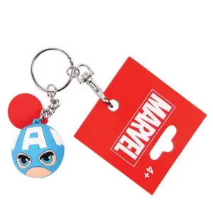 MARVEL CAPTAIN AMERICA PVC KEYCHAIN by Mesuca