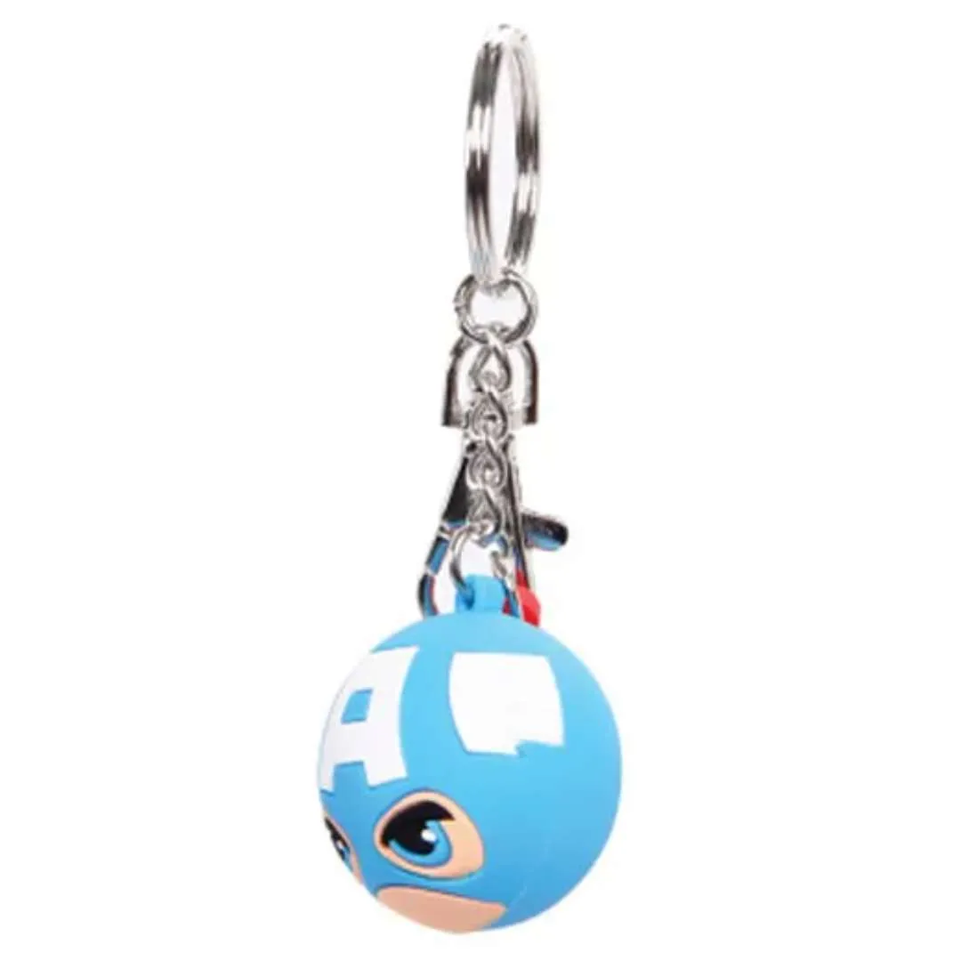 MARVEL CAPTAIN AMERICA PVC KEYCHAIN by Mesuca