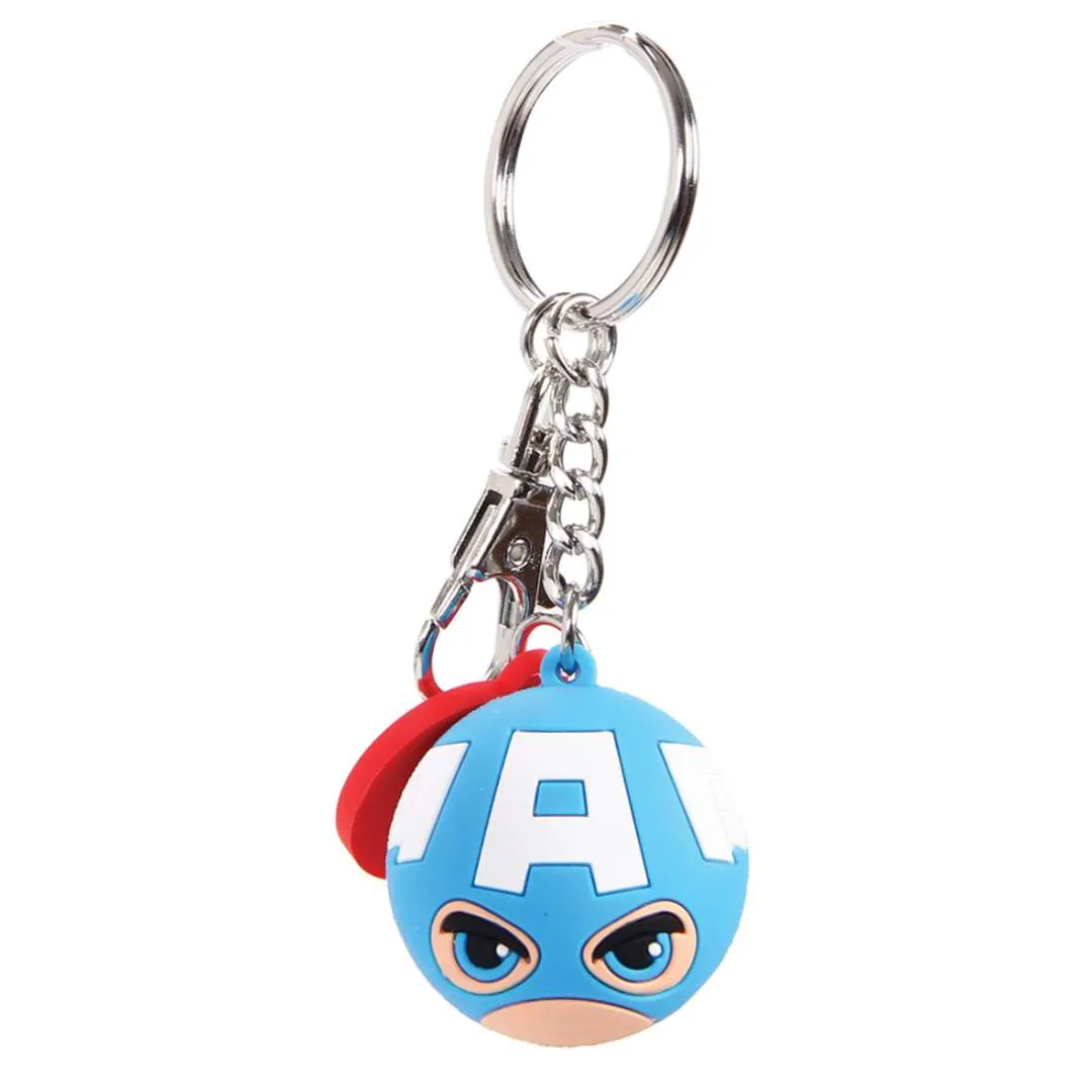 MARVEL CAPTAIN AMERICA PVC KEYCHAIN by Mesuca