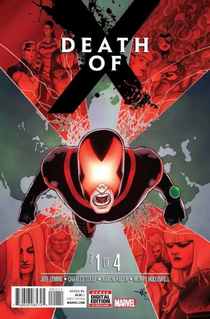 Marvel Death of X #1 Comic (1st Printing)