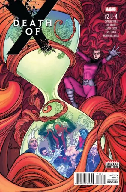 Marvel Death of X #2 Comic