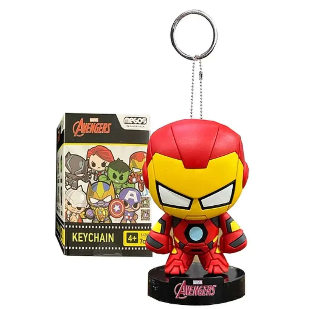 MARVEL IRON MAN DROP GLUE STANDING FIGURE / KEYCHAIN by Mesuca