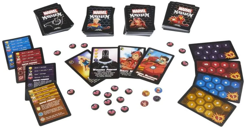 Marvel Mayhem Card Game