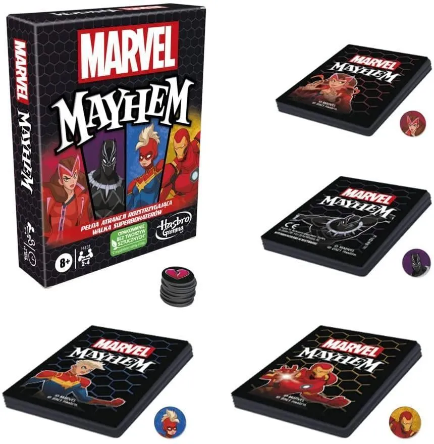 Marvel Mayhem Card Game