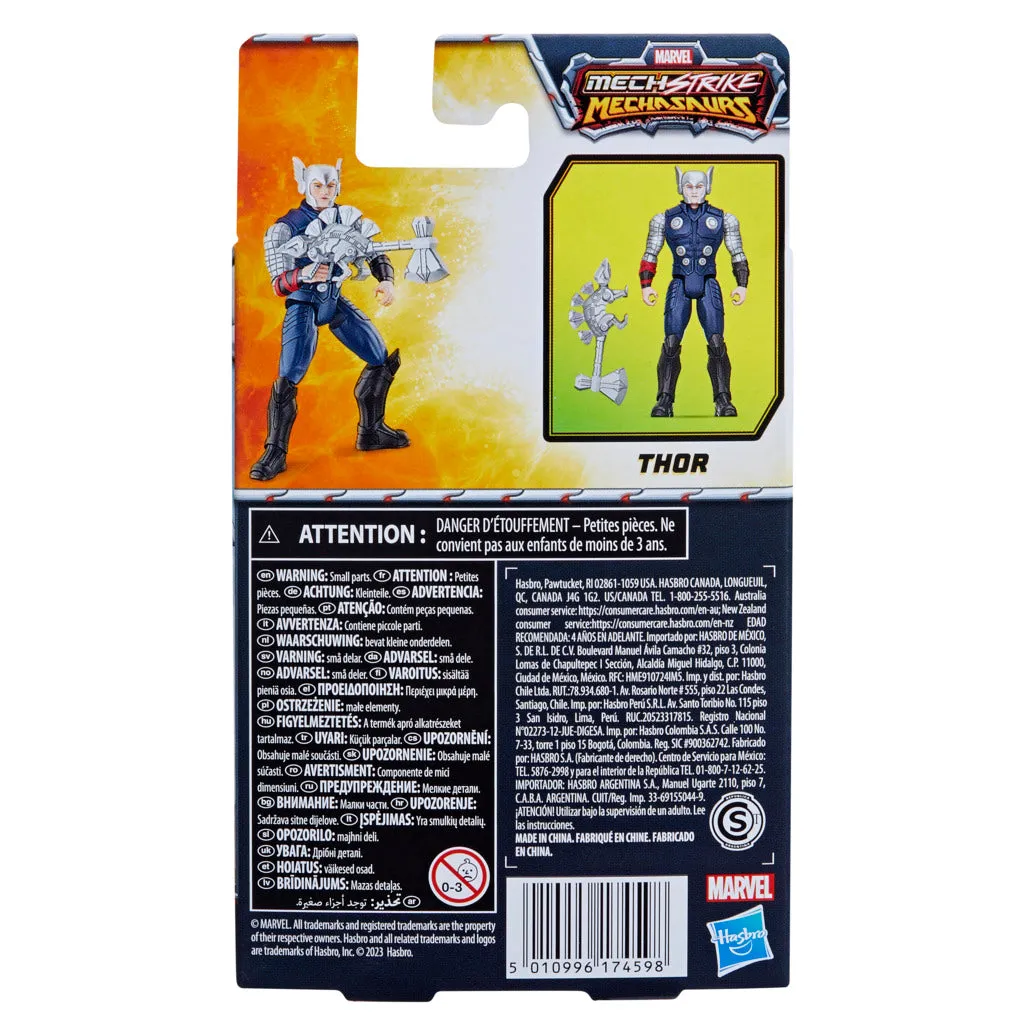 Marvel Mech Strike Mechasaurs Epic Hero Series Figure Thor