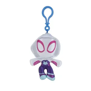 Marvel Spidey & His Amazing Friends Clip Plush Ghost-Spider