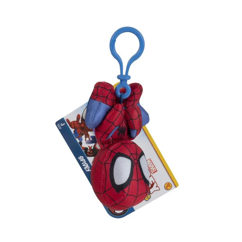 Marvel Spidey & His Amazing Friends Clip Plush Spidey