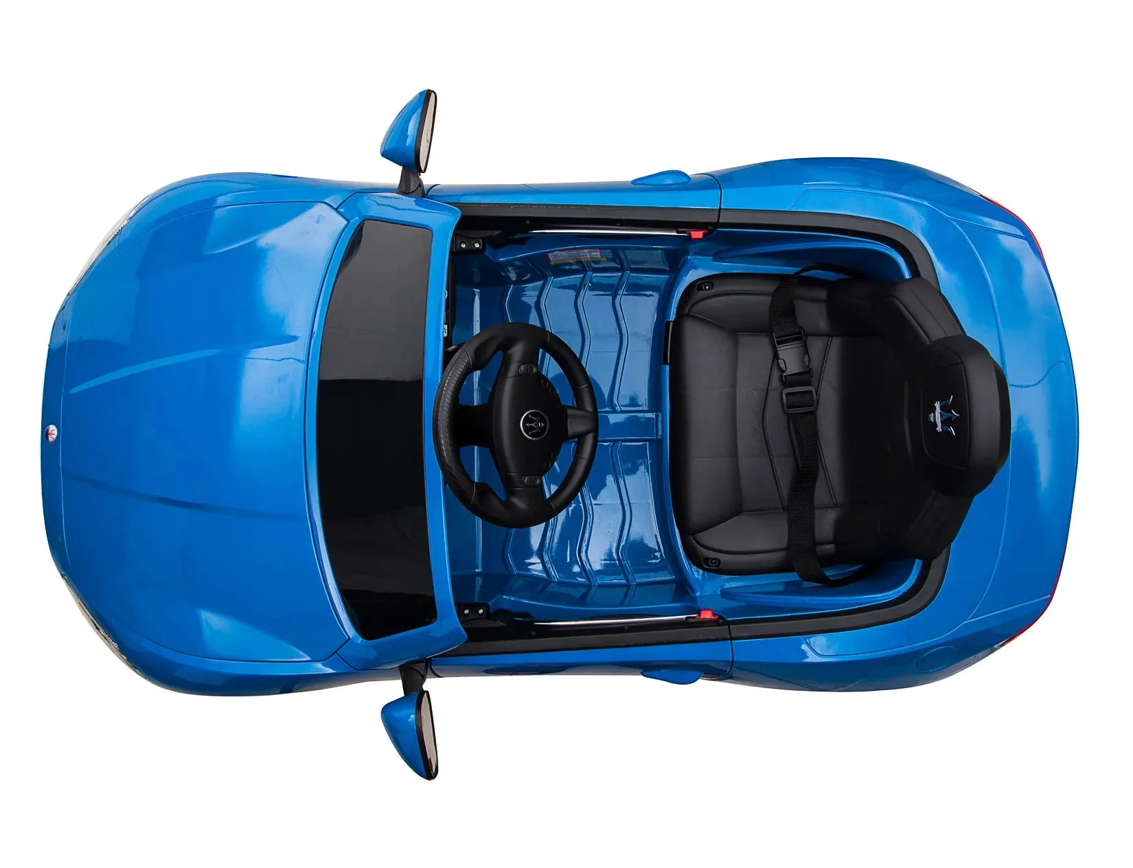 Maserati GranCabrio 12V Battery Ride-on Car with Remote Control - Blue