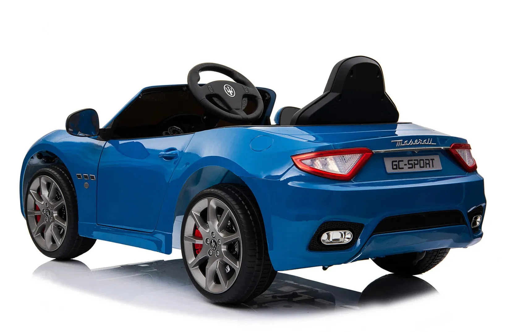 Maserati GranCabrio 12V Battery Ride-on Car with Remote Control - Blue