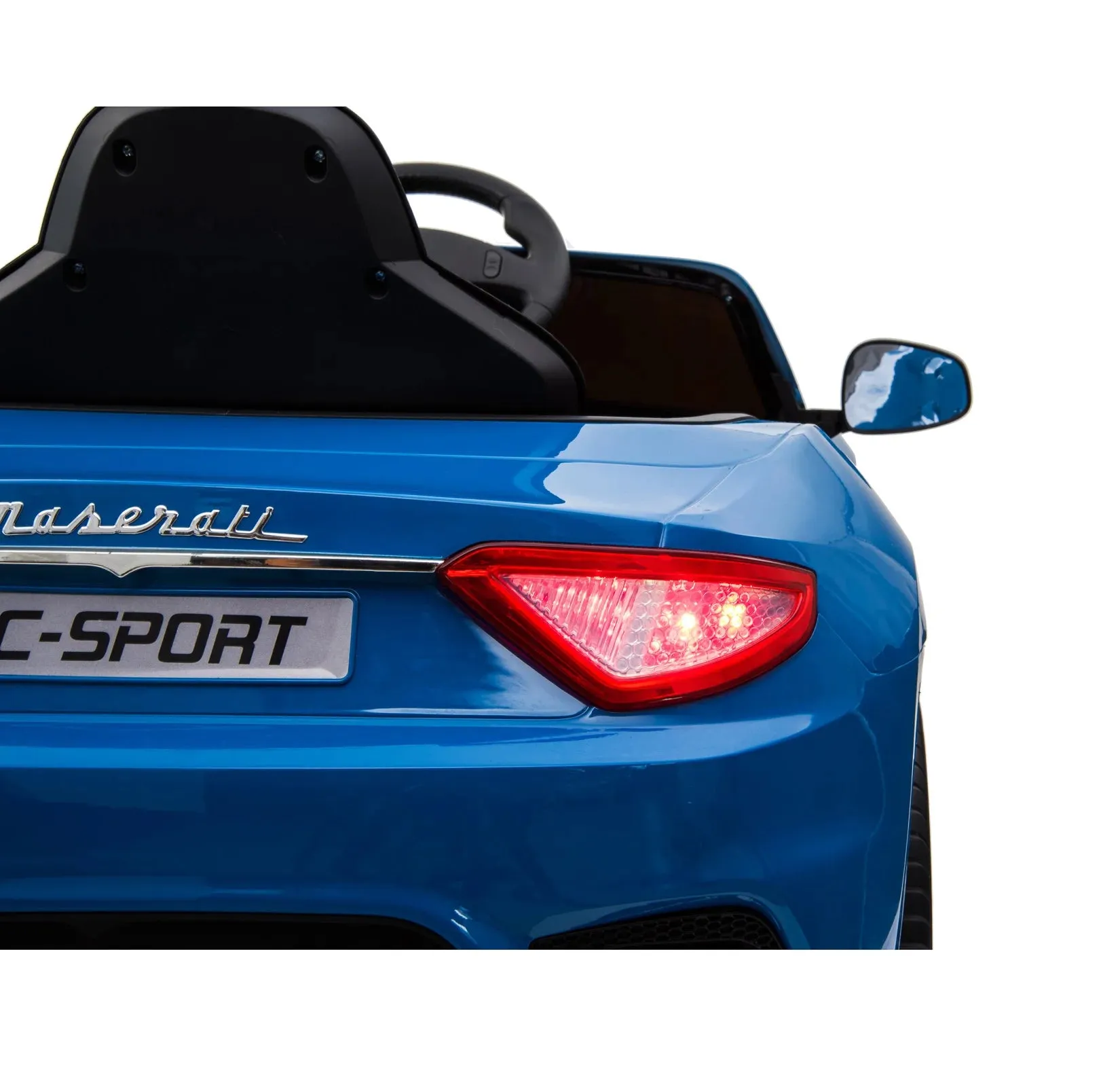 Maserati GranCabrio 12V Battery Ride-on Car with Remote Control - Blue