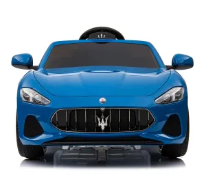 Maserati GranCabrio 12V Battery Ride-on Car with Remote Control - Blue