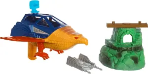 Masters of the Universe Origins Talon Fighter and Point Dread - 5.5-Inch Scale Vehicle and Outpost Playset for Ages 6 