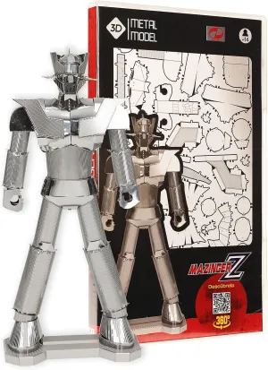 Mazinger Z 3D Metal Puzzle Kit - 72-Piece Building Set for Ages 14 