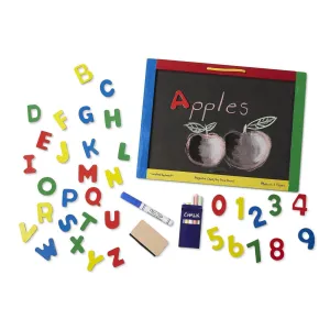 Melissa & Doug 10145 Magnetic Chalkboard and Dry-Erase Board