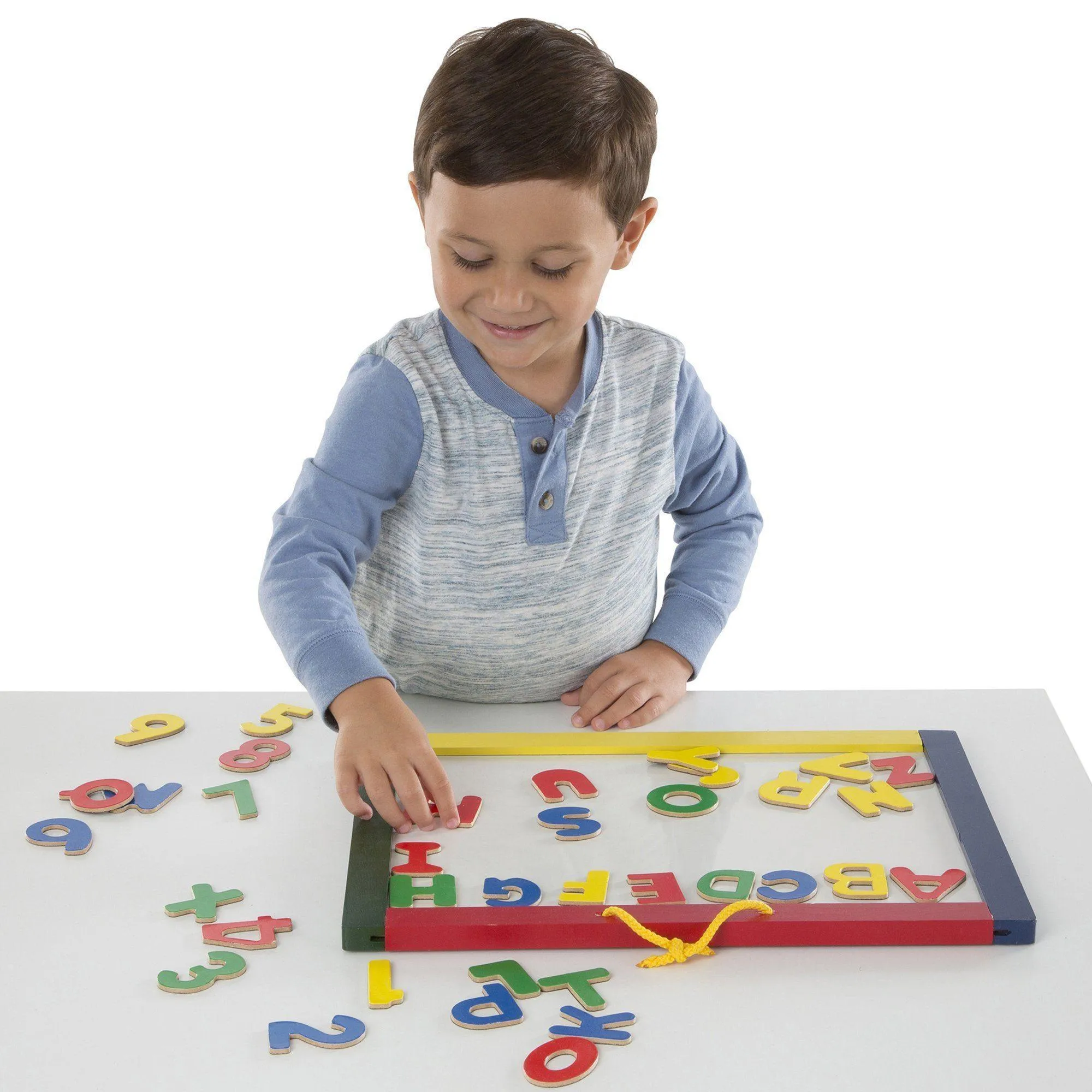 Melissa & Doug 10145 Magnetic Chalkboard and Dry-Erase Board