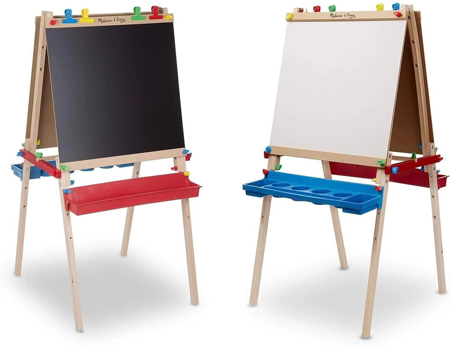 Melissa & Doug 11282 Deluxe Wooden Standing Art Easel