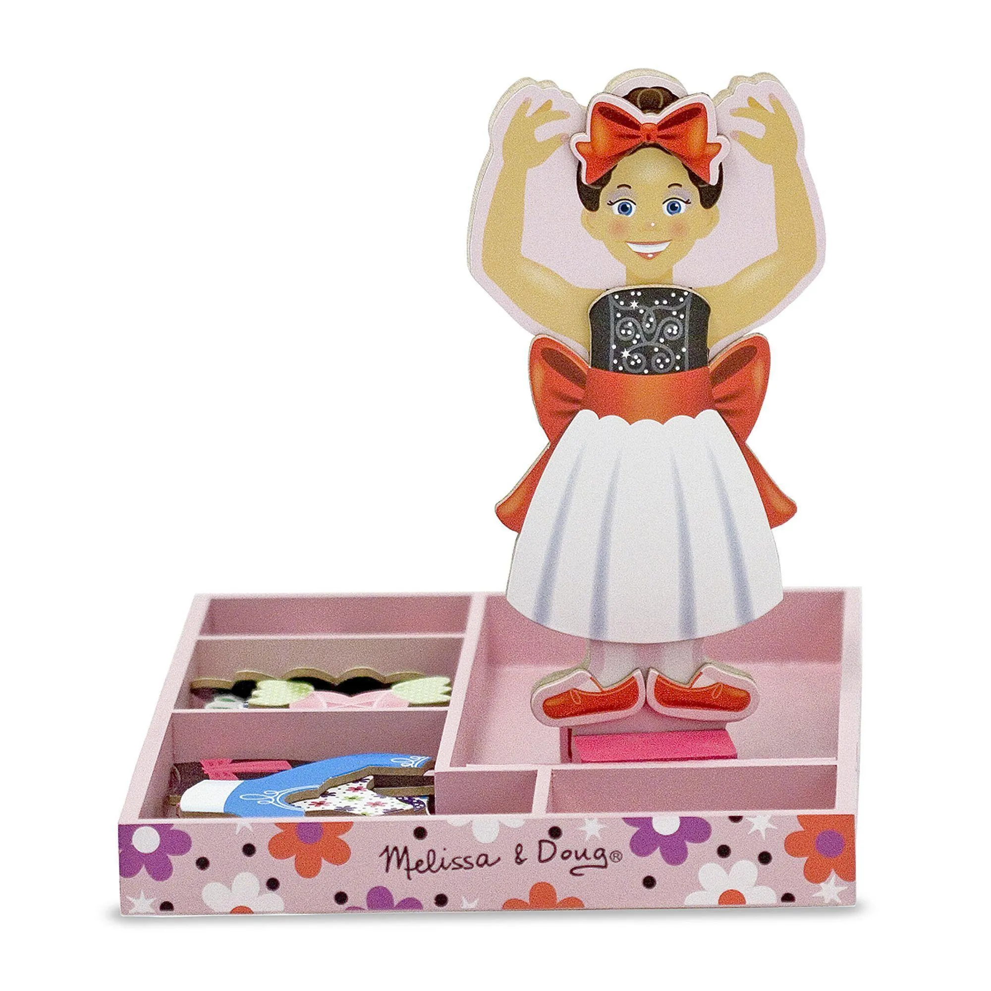 Melissa & Doug 13554 Nina Ballerina Magnetic Dress-Up Set