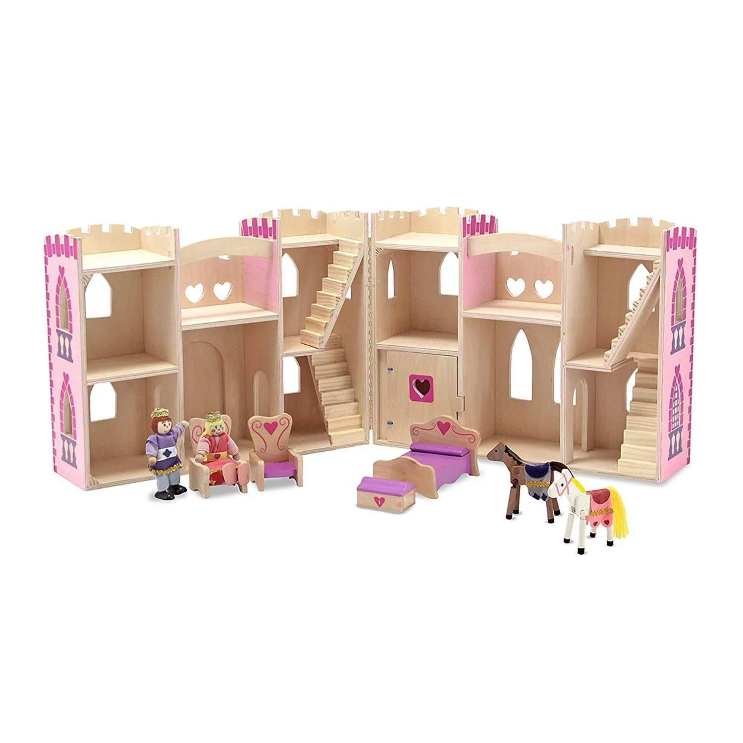 Melissa & Doug 13708 Fold & Go Princess Castle
