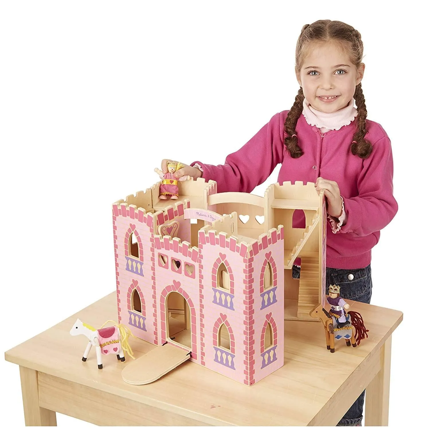 Melissa & Doug 13708 Fold & Go Princess Castle