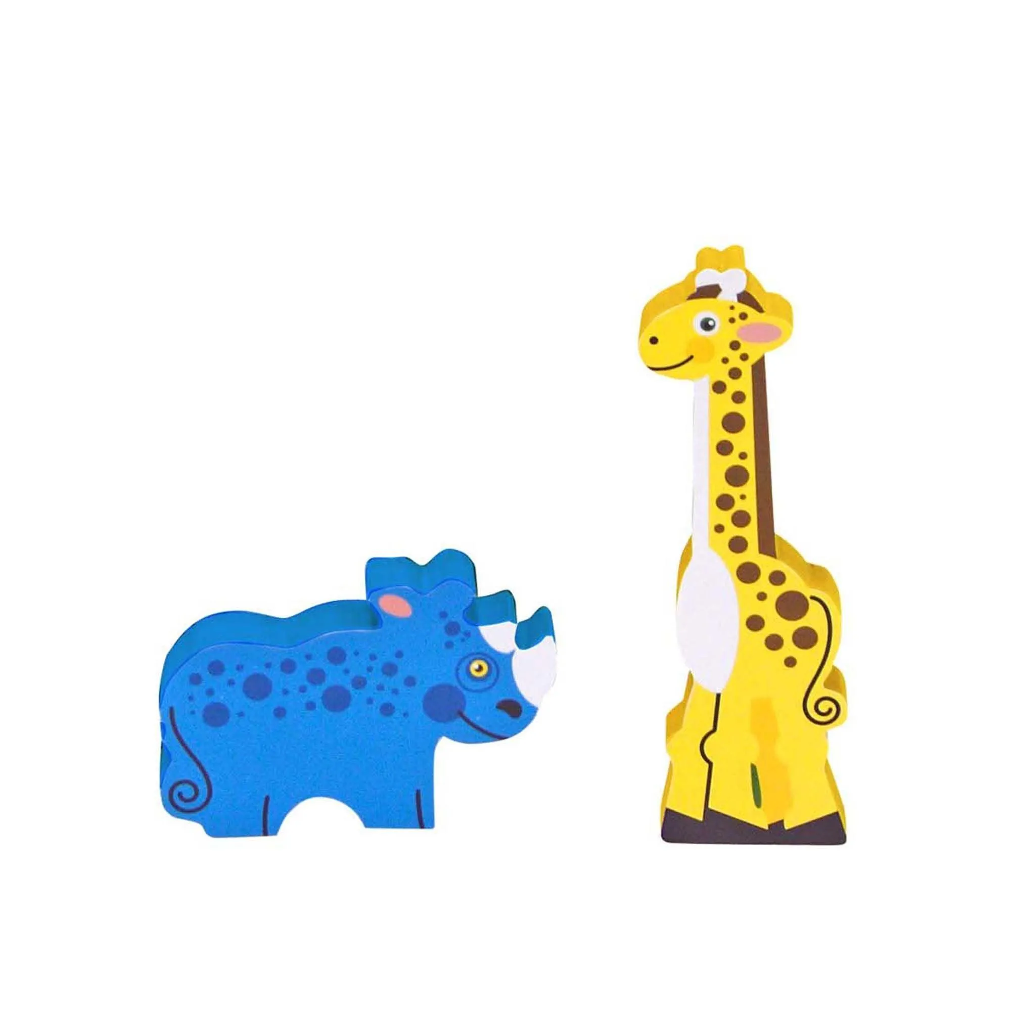 Melissa & Doug 13722 Safari Chunky Puzzle - 8 Pieces