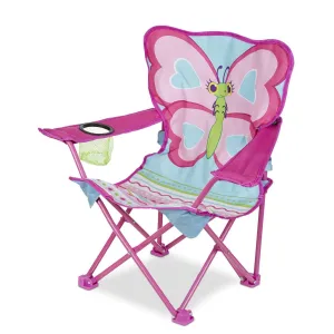 Melissa & Doug 16694 Cutie Pie Butterfly Camp Chair