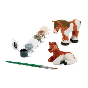 Melissa & Doug 18867 Created by Me! Horse Figurines Craft Kit