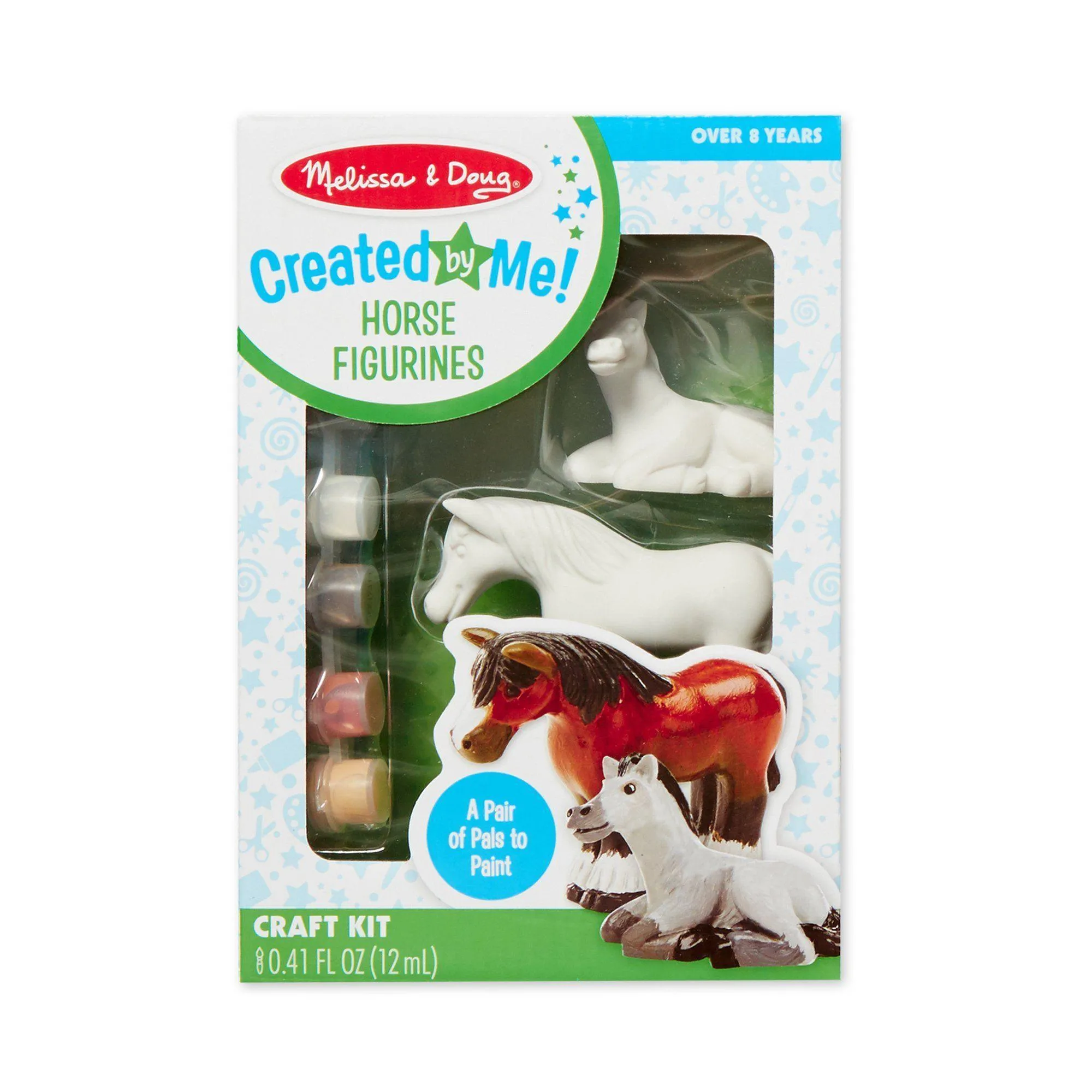 Melissa & Doug 18867 Created by Me! Horse Figurines Craft Kit