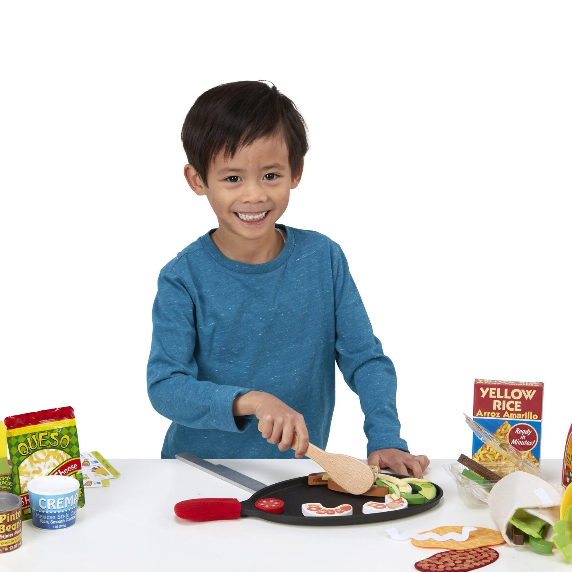 Melissa & Doug 19370 Fill & Fold Taco & Tortilla Set