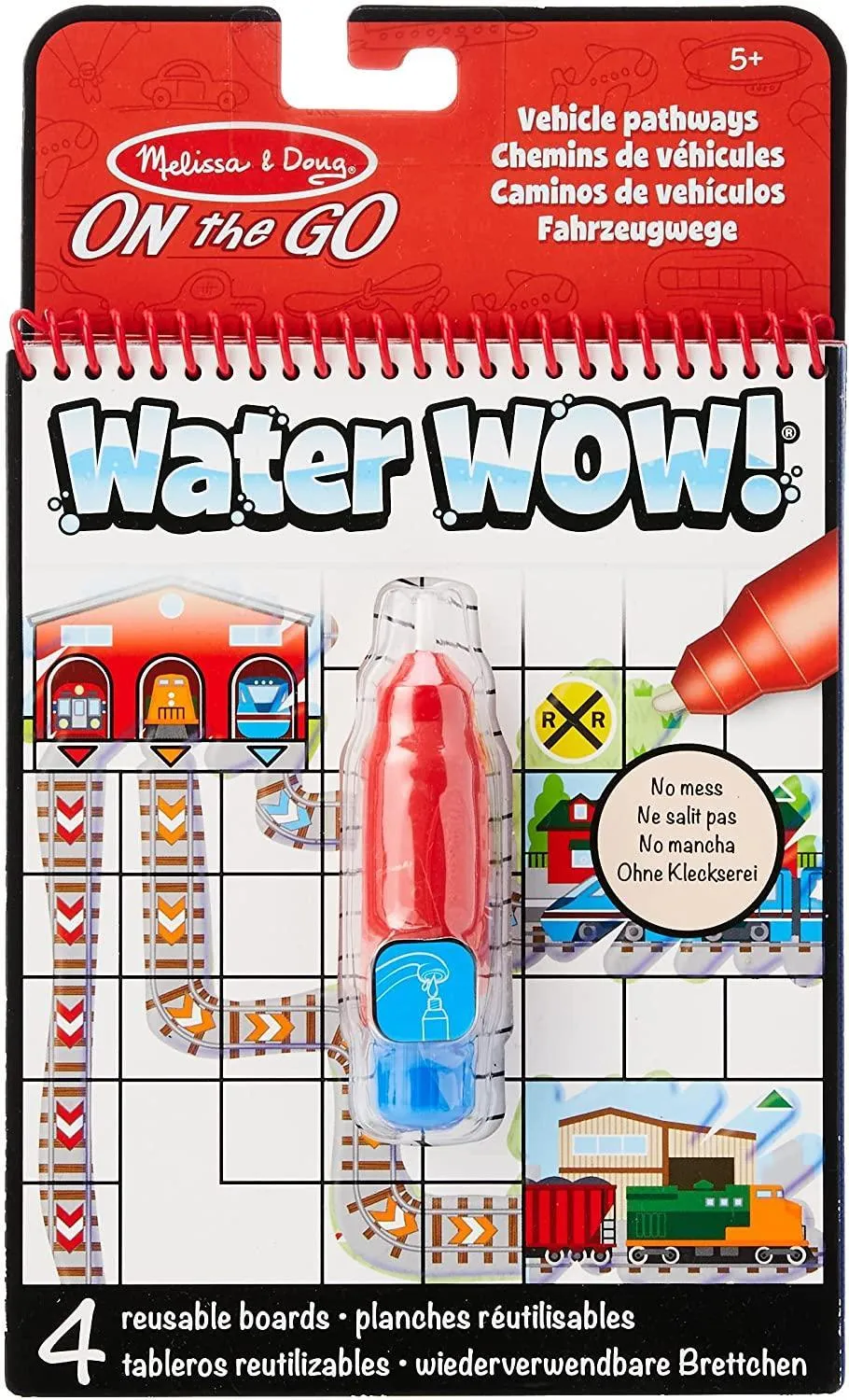 Melissa & Doug 40177 Water Vehicle Pathways Activity Pad