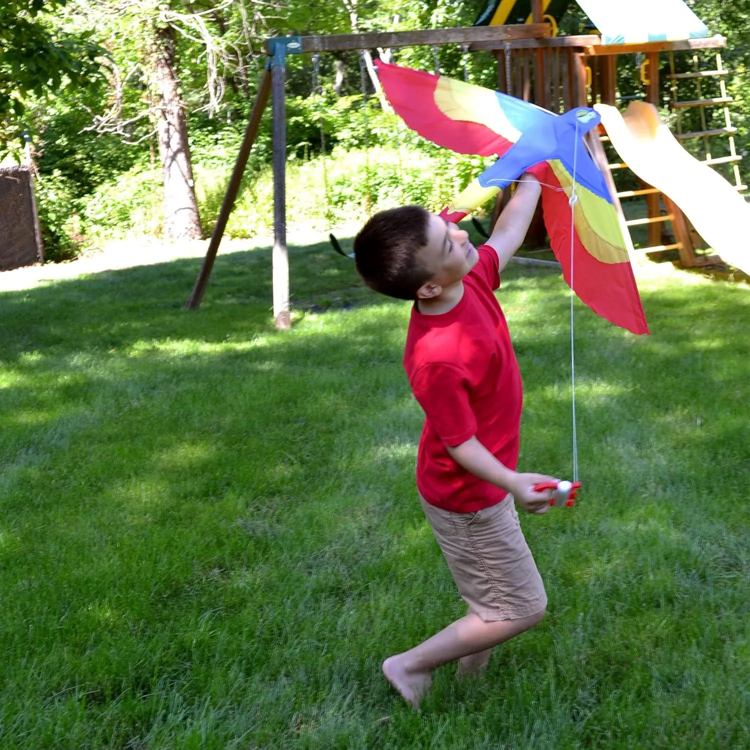 Melissa & Doug 40219 Rainbow Parrot Kite