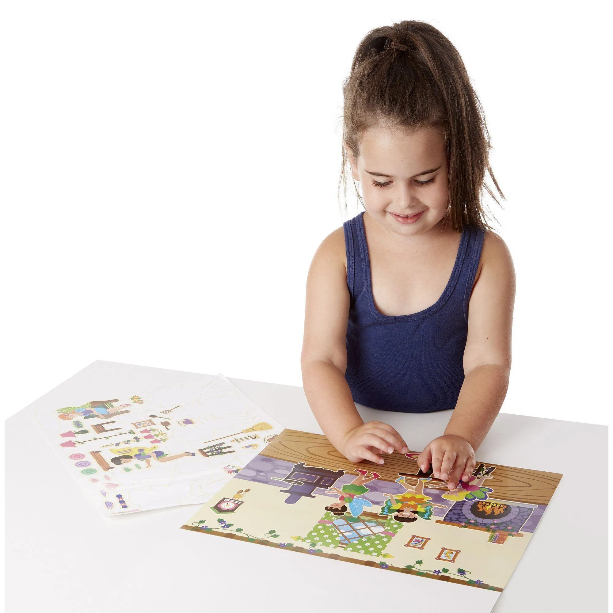 Melissa & Doug Fairies Reusable Sticker Pad