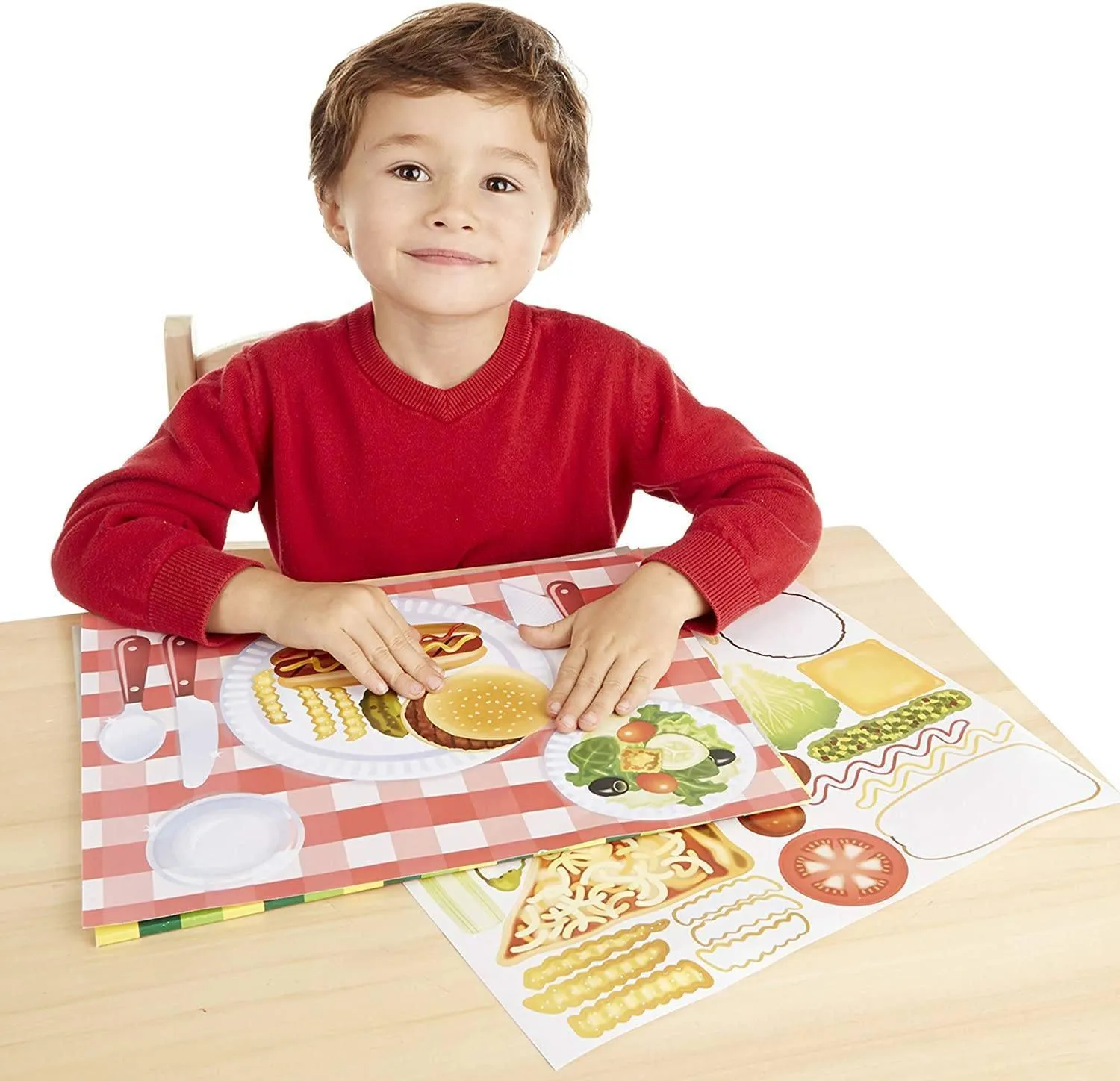 Melissa & Doug Make-a-Meal Sticker Pad