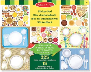 Melissa & Doug Make-a-Meal Sticker Pad
