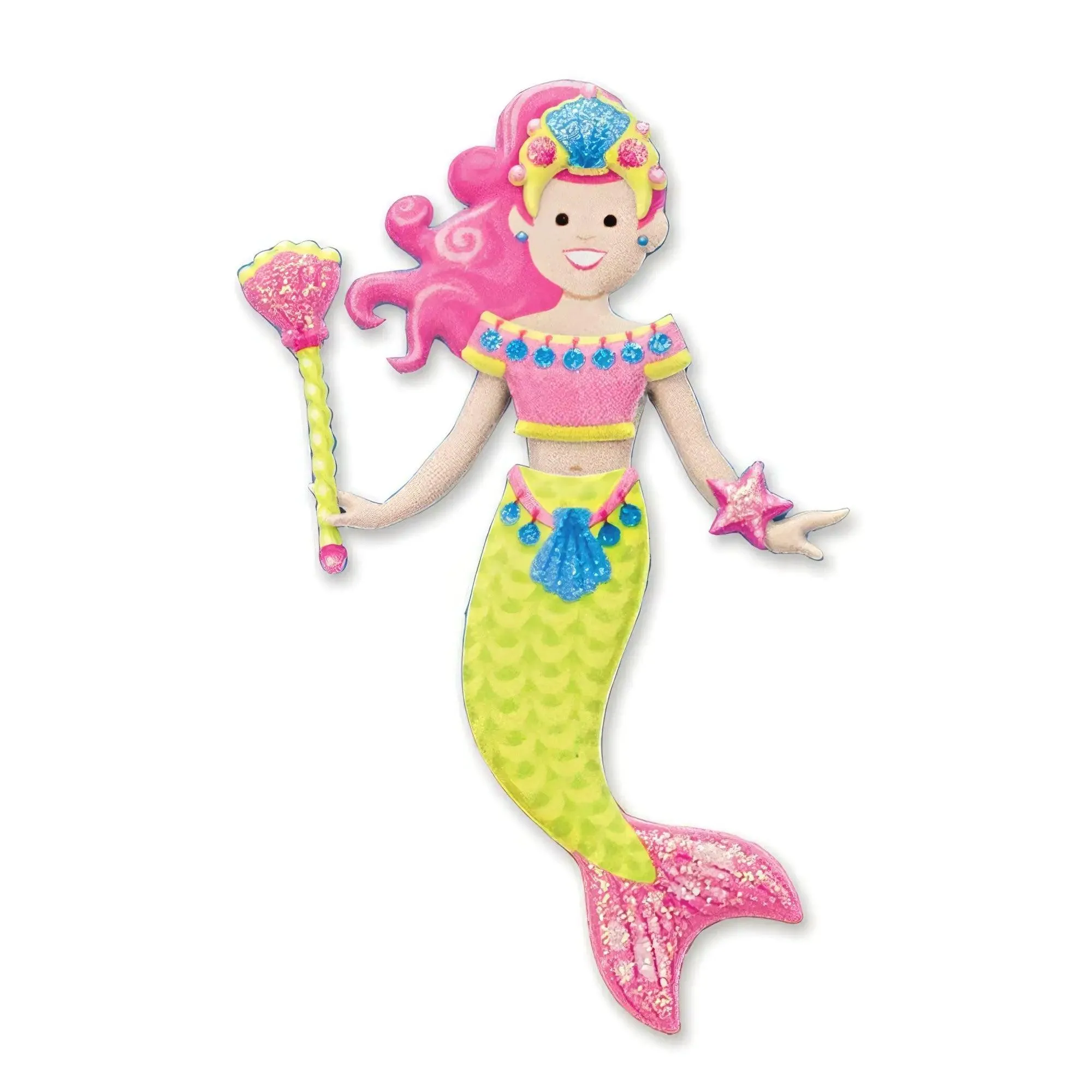 Melissa & Doug Mermaids Reusable Puffy Stickers